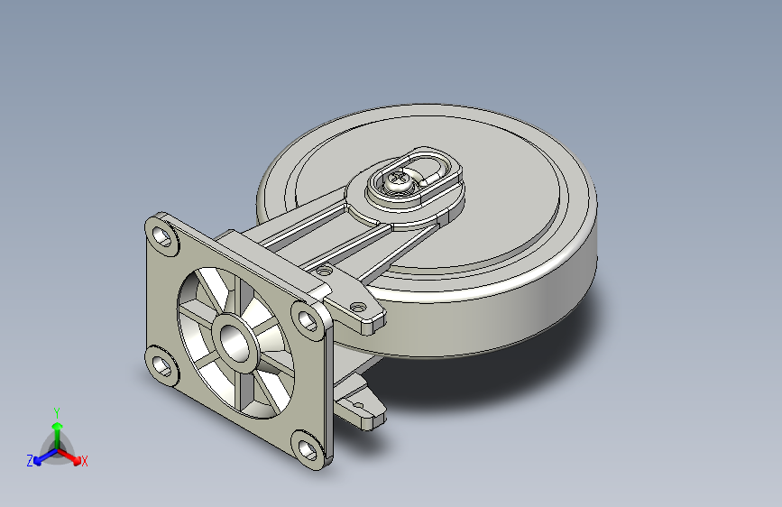 福马脚轮GDC-125-ARF
