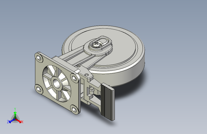 福马脚轮GDC-125-BRF