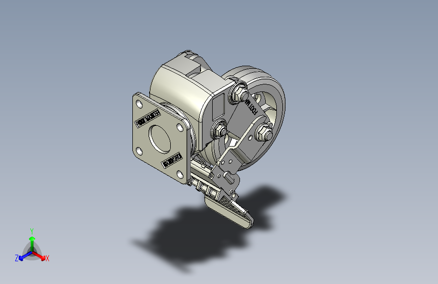 福马脚轮GDS-130-BSF