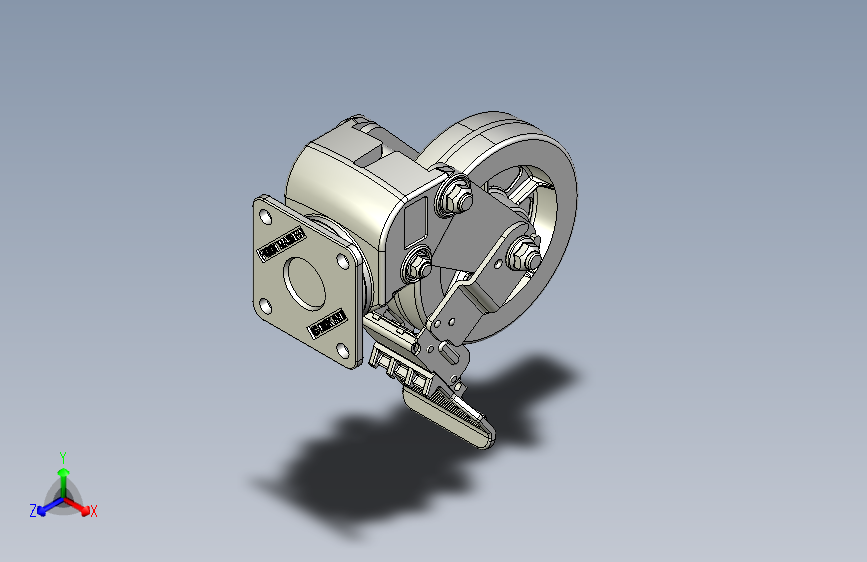 福马脚轮GDS-150-BSF