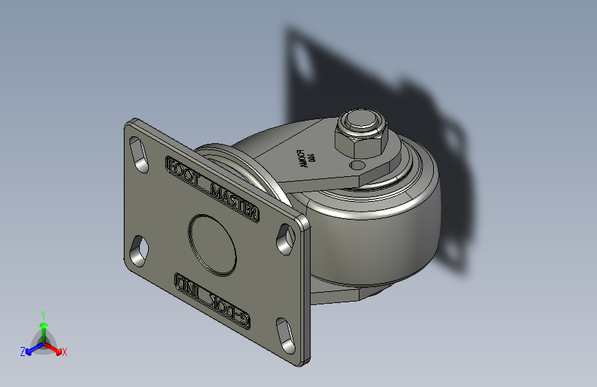 福马脚轮GF-100-ASF-MUD