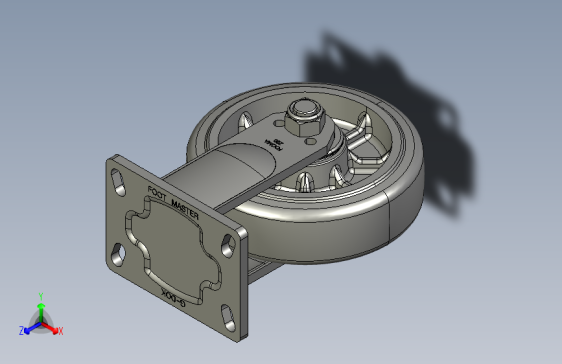 福马脚轮GF-200-ARF-MUD