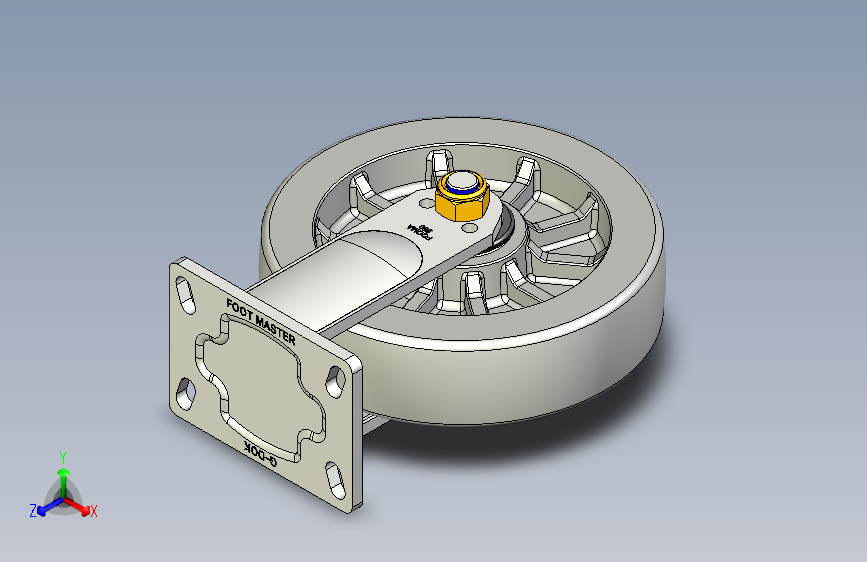 福马脚轮GF-250-ARF-MUD