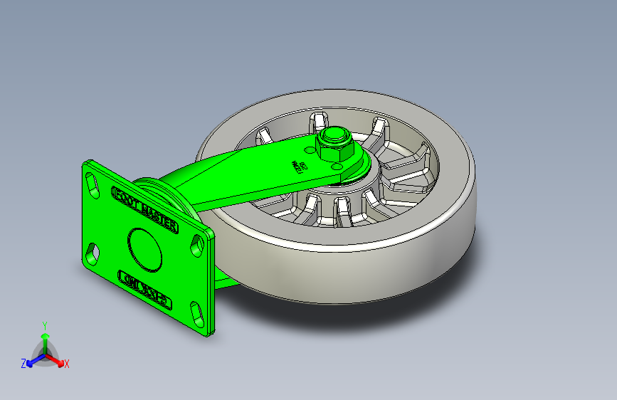 福马脚轮GF-250-ASF-MUD
