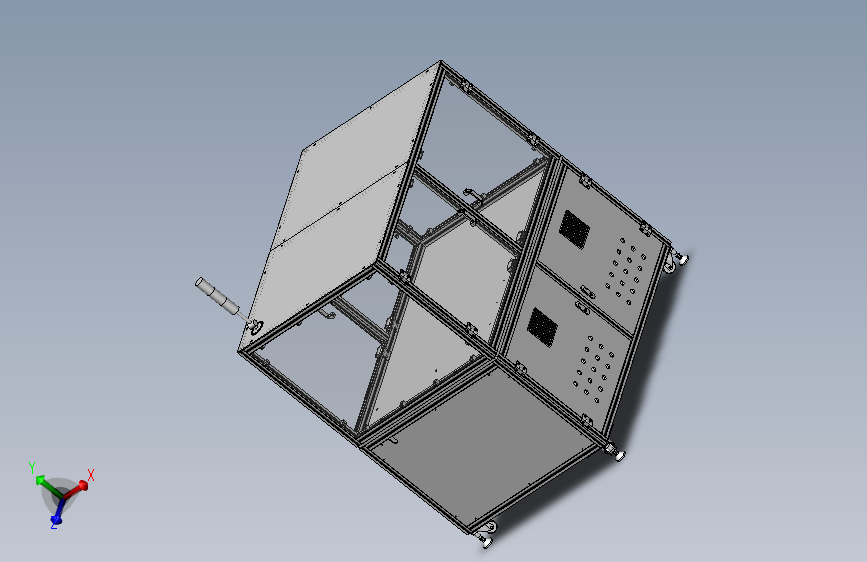 铝型材定制上下机柜--571435-30