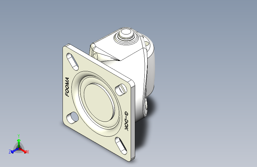 福马脚轮GLH-60-ASF-PHS