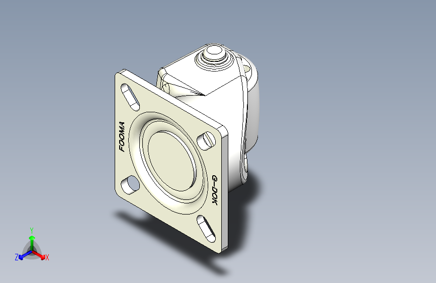 福马脚轮GLH-60-BSF-PHS