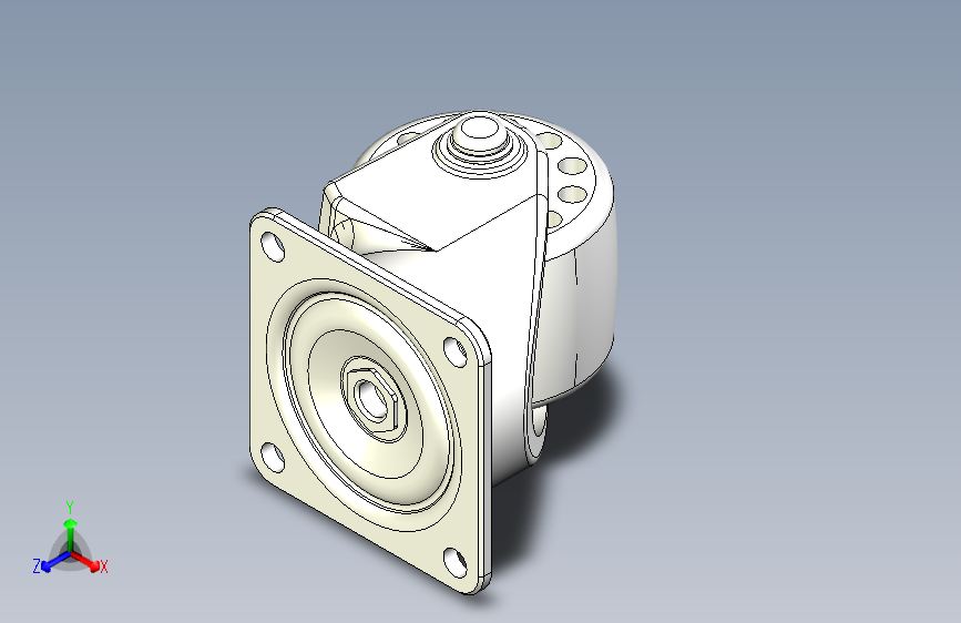 福马脚轮GLH-75-ASF