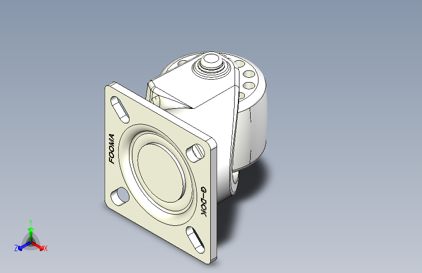 福马脚轮GLH-75-ASF-PHS