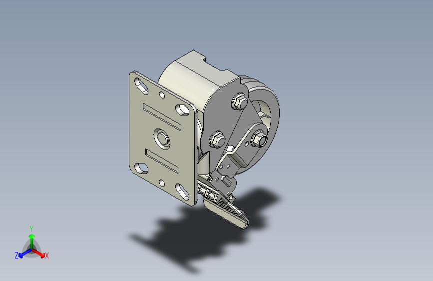 福马脚轮GSST-130-BSF