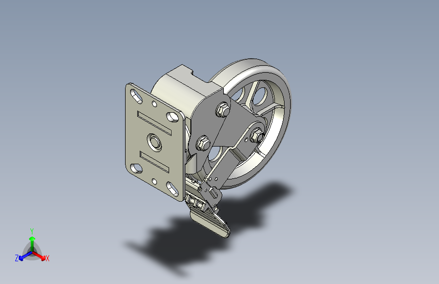 福马脚轮GSST-200-BSF