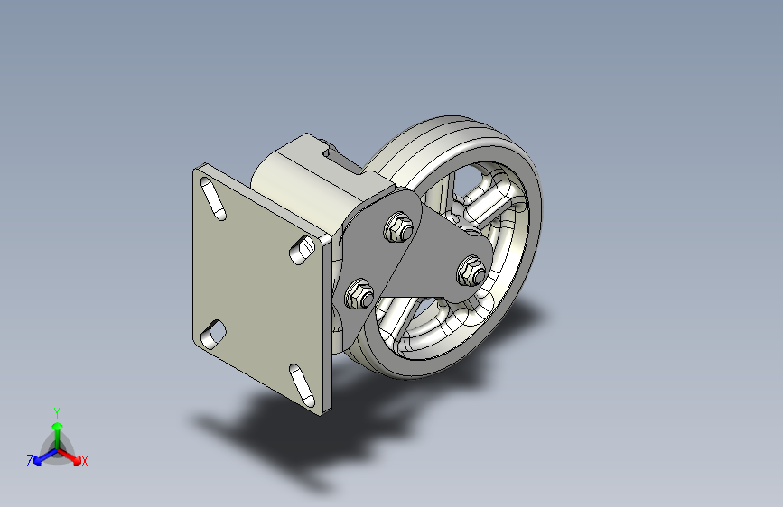 福马脚轮GSST-200W-ASF