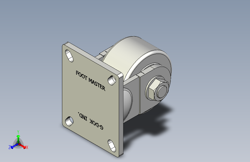 福马脚轮GXT-125-ARF-HUD,MCD