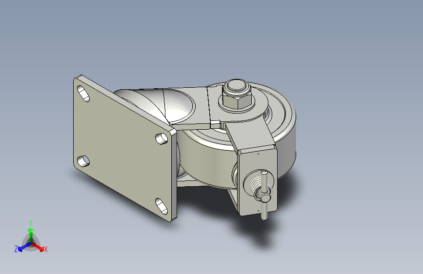 福马脚轮GXT-150-BSF-MCD