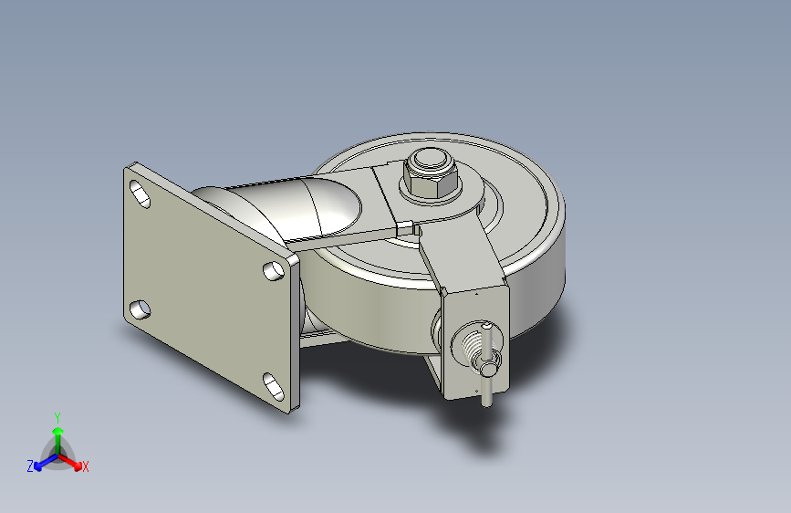 福马脚轮GXT-200-BSF-MCD