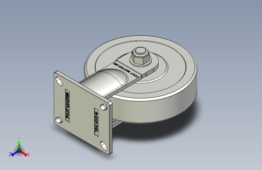 福马脚轮GXT-250-ARF-MCD