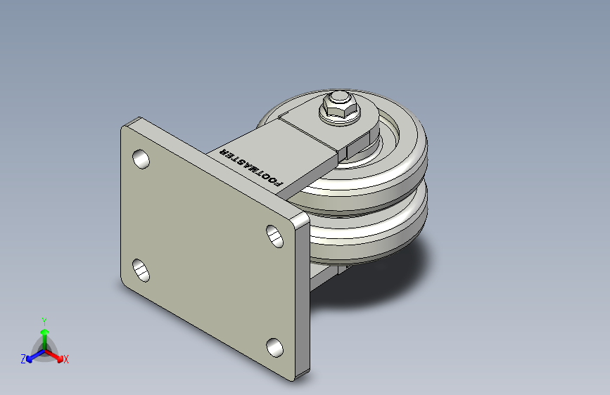 福马脚轮GXTD-100-ARF