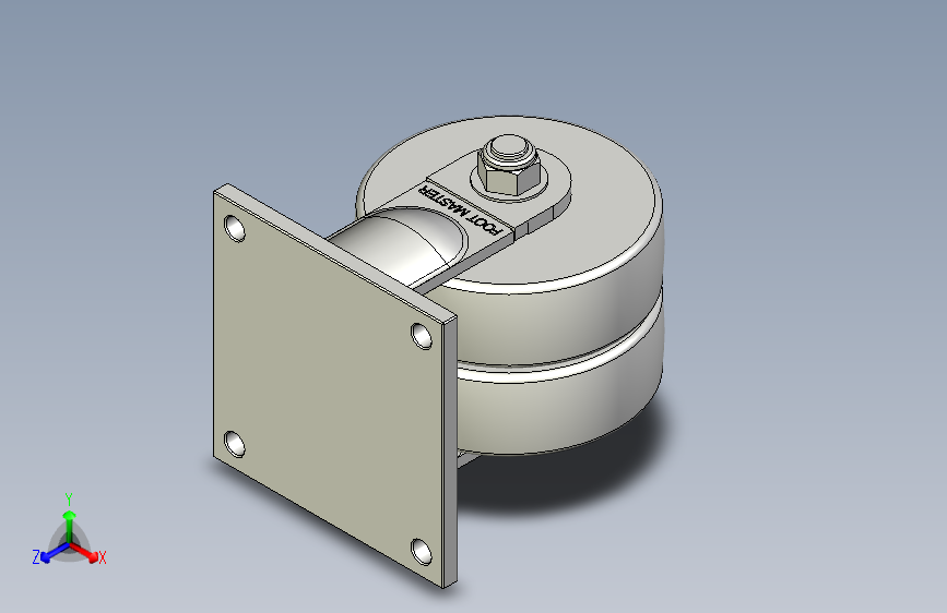 福马脚轮GXTD-200-ARF