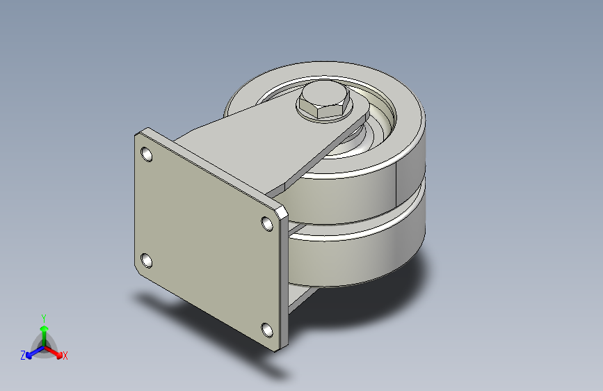 福马脚轮GXTD-250-ARF