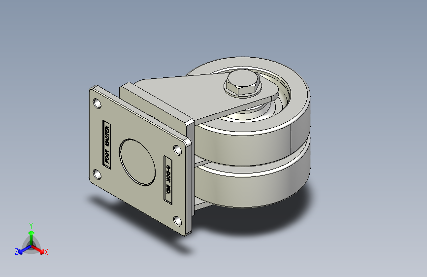 福马脚轮GXTD-250-ASF