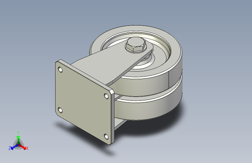 福马脚轮GXTD-300-ARF