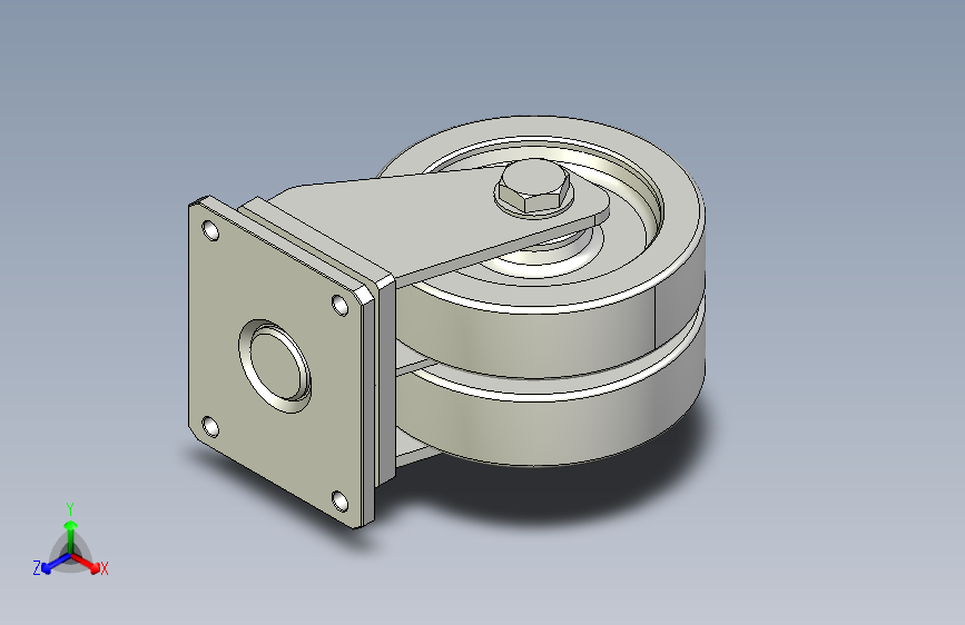 福马脚轮GXTD-300-ASF