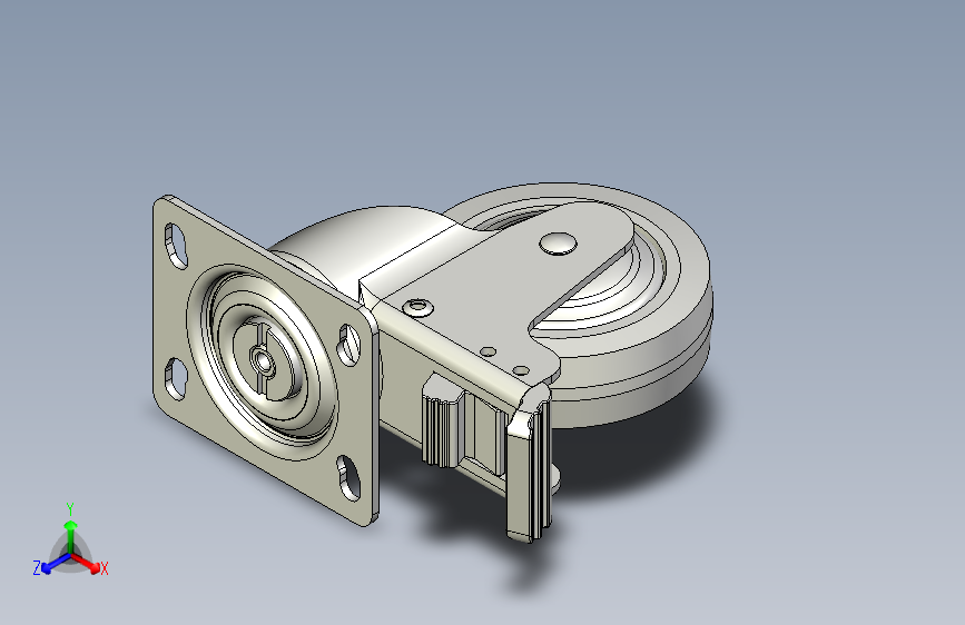 福马脚轮P-100-BSF