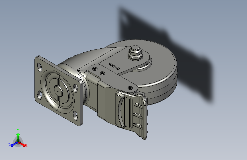福马脚轮PH-130-BSF