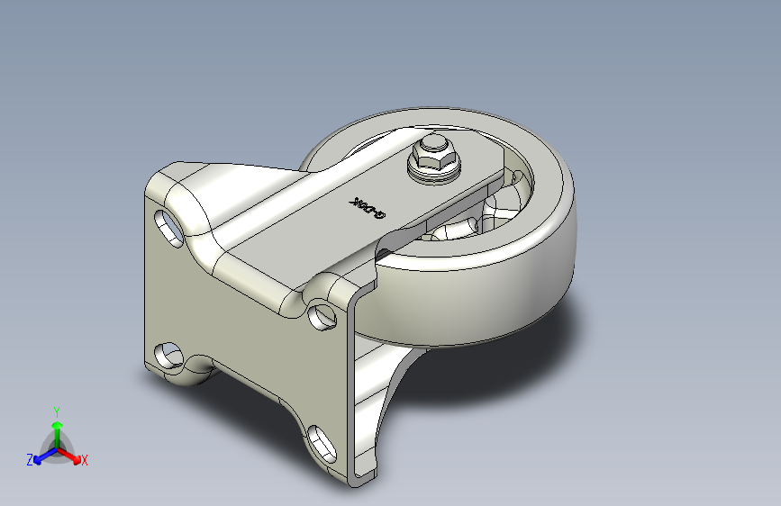 福马脚轮PHW-130-ARF