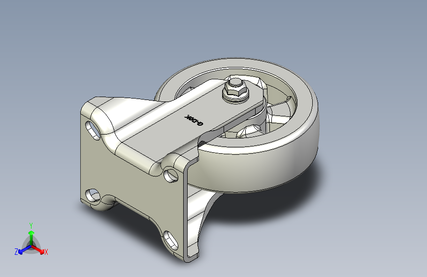 福马脚轮PHW-150-ARF