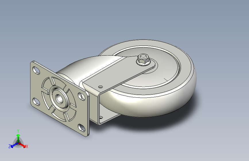 福马脚轮PL-125-ASF