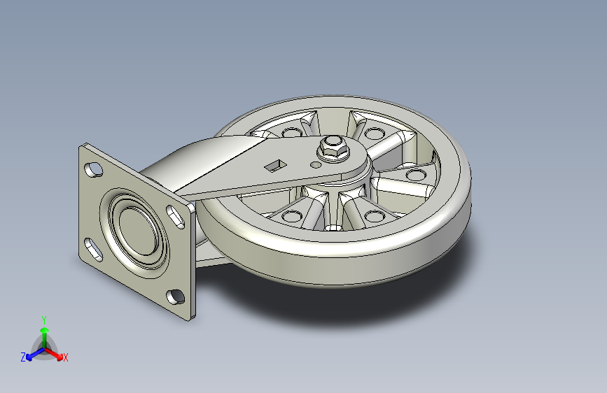 福马脚轮PM-200-ASF-MUD