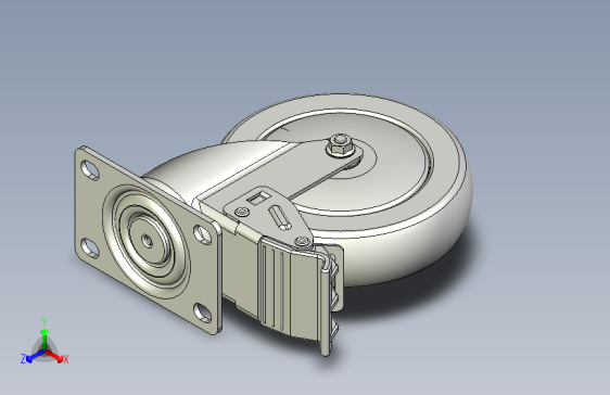 福马脚轮SGL-125-BSF