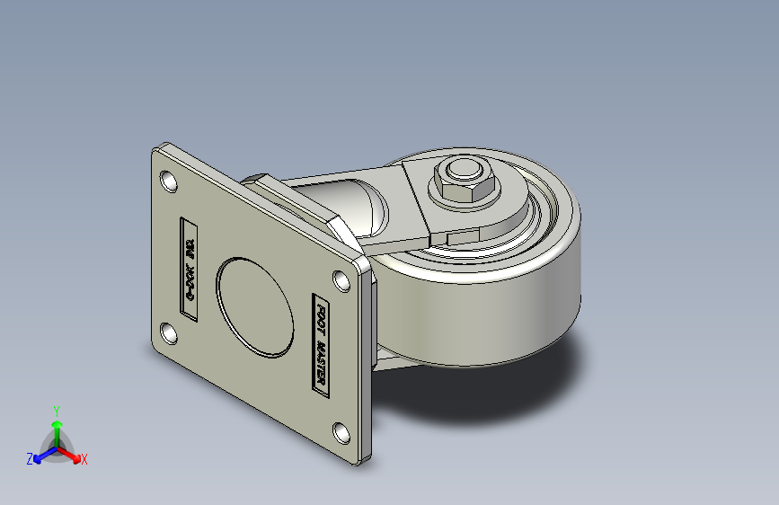 福马脚轮UGXT-200-ASF