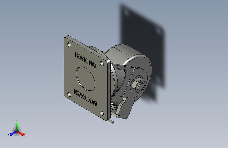 福马脚轮UGXT-200-BSF