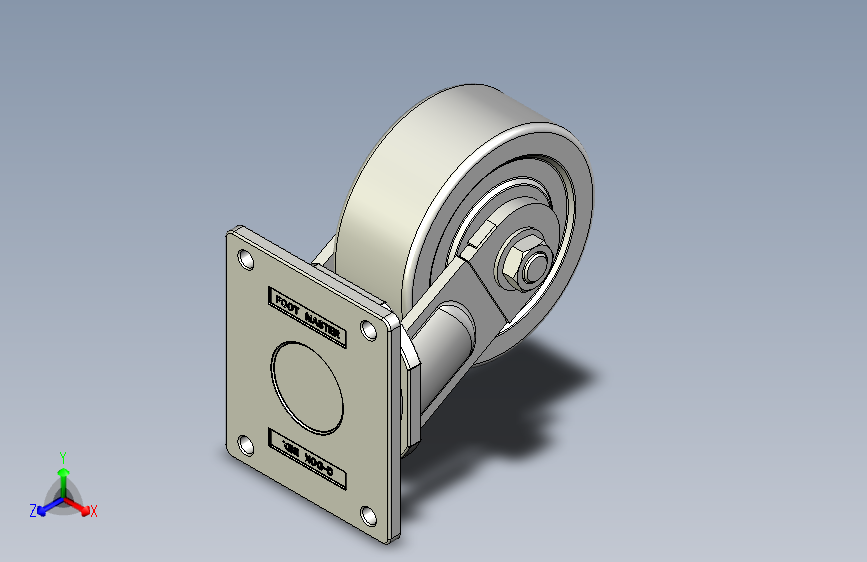 福马脚轮UGXT-250-ASF