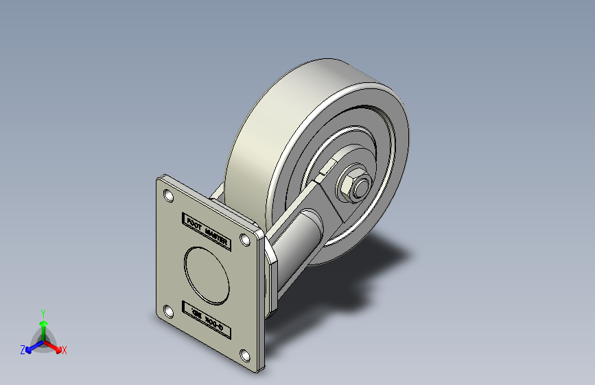 福马脚轮UGXT-300-ASF