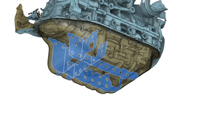 K24油底壳、吸油器、挡板