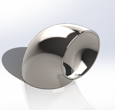 短半径弯头90度