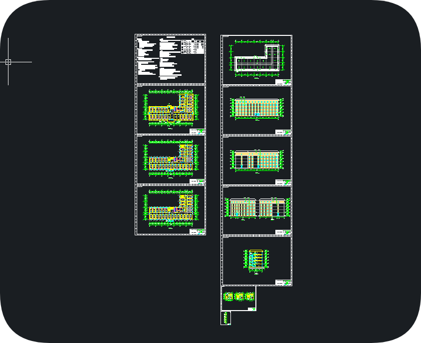 4750平米五层L型学生公寓宿舍楼设计--1746609--150