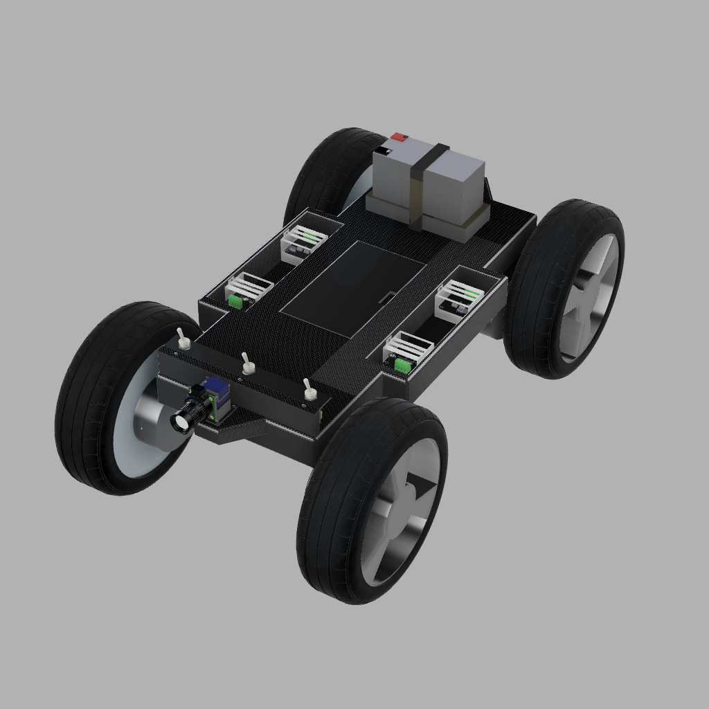 半自主跟踪车辆底盘