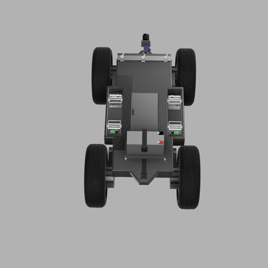 半自主跟踪车辆底盘