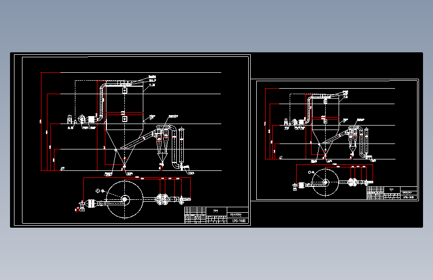 LPG-1600离心喷雾干燥机