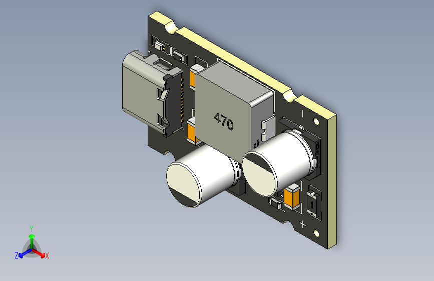 QC4.0 QC3.0 Type-C USB PD65W 快速充电适配器模块