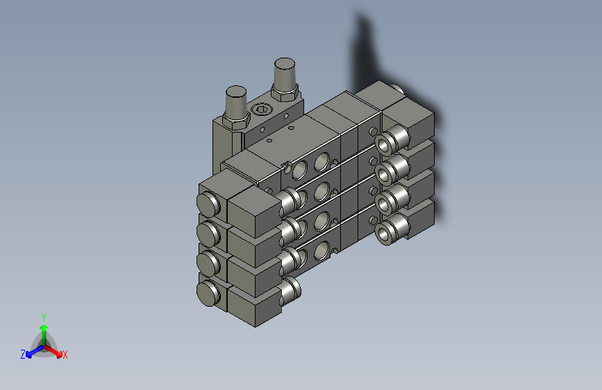 -1电磁阀总装配体1-2-XG11-2202326