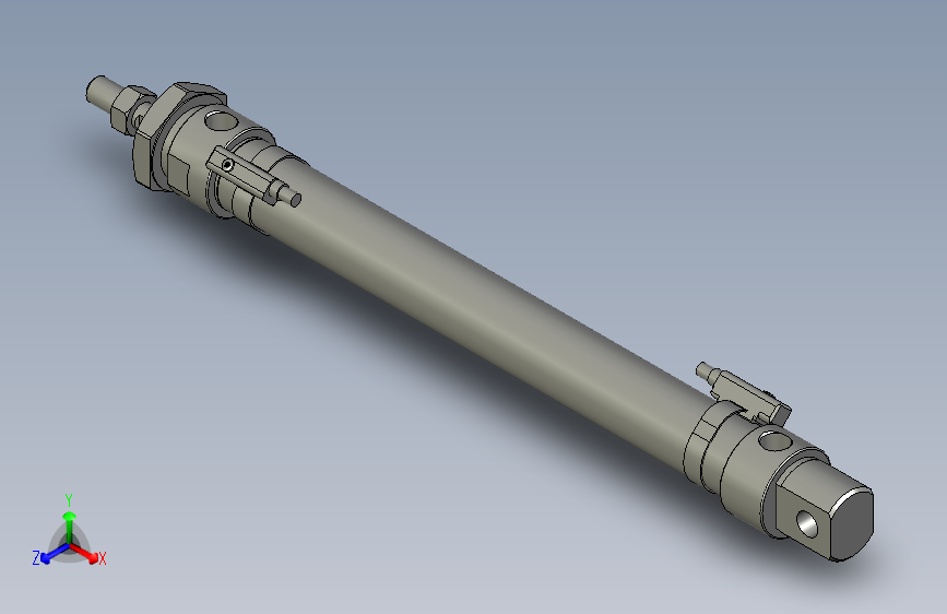 笔形气缸MA20x150SCA(0)+(CS1-M-2)亚德客