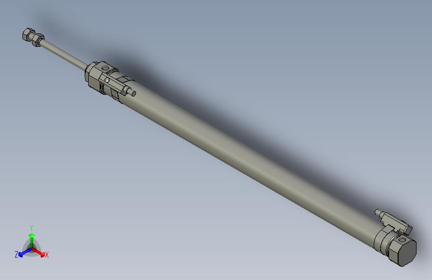 笔形气缸PB-16x250-S-U-MN-2亚德客