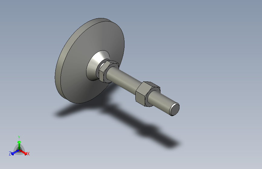 标准型万向型金属支脚SCM-100-M16-100-CCKC