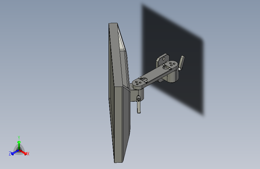 17寸带支架显示屏