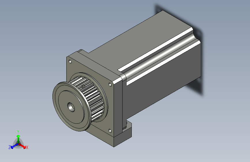 56步进电机安装座总成